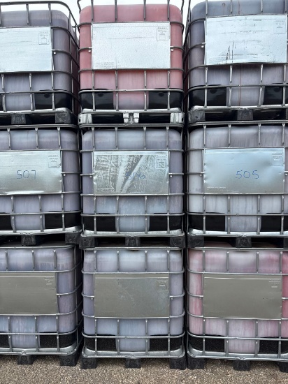 (21) 275 GALLON TOTE TANKS SUPPORT EQUIPMENT