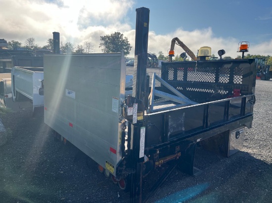 10FT. FLATBED BODY with liftgate, 60in. CA.