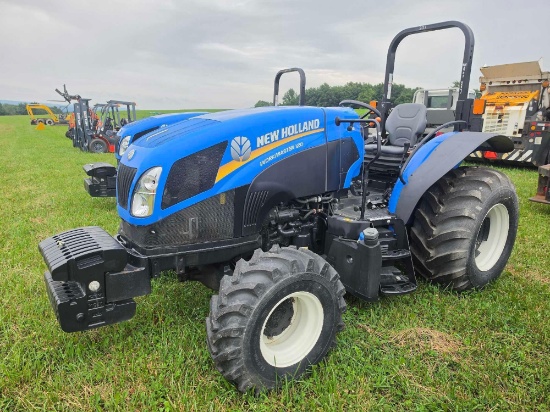 NEW UNUSED NEW HOLLAND WORKMASTER 120 TRACTOR LOADER SN:640701 4x4, powered by diesel engine, 120hp,