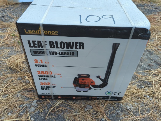 NEW LANDHONOR LHR-LB9510 LEAF BLOWER NEW SUPPORT EQUIPMENT