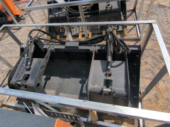NEW LANDHONOR SGB-11-72W GRAPPLE BUCKET SKID STEER ATTACHMENT
