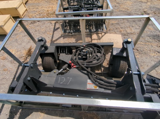 NEW LANDHONOR PR-12-72W POWER RAKE SKID STEER ATTACHMENT