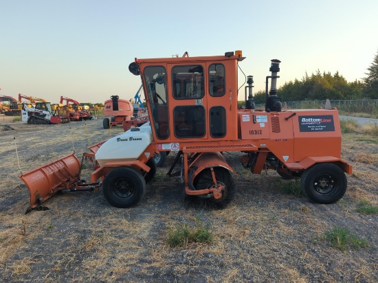 2021 BROCE RCT350 SWEEPER SN:412844 powered by diesel engine, equipped with EROPS, air, heat,