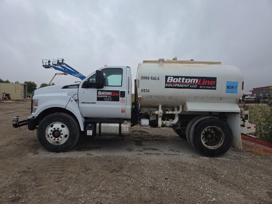2024 FORD F750 WATER TRUCK VN:1FDPF7DC9RDF00301 powered by Powerstroke 6.7L diesel engine, equipped