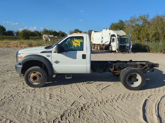 2015 FORD F550 BUCKET TRUCK VN:1FDUF5GT9FEB82821 powered by diesel engine, equipped with automatic