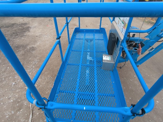 GENIE S65 BOOM LIFT SN:S60H-39153 4x4, powered by diesel engine, equipped with 65ft. platform