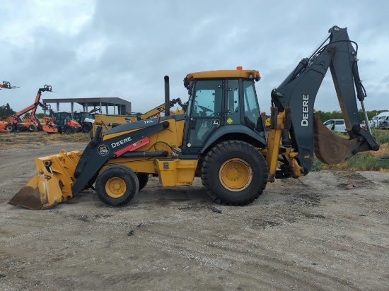 2021 JOHN DEERE 710L TRACTOR LOADER BACKHOE SN:431450 powered by John Deere diesel engine, equipped