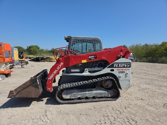 2023 TAKEUCHI TL12V2-CR RUBBER TRACKED SKID STEER SN:412006151 powered by diesel engine, equipped