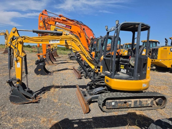 2022 LIUGONG 9035E HYDRAULIC EXCAVATOR SN:129576 powered by Yanmar diesel engine, equipped with