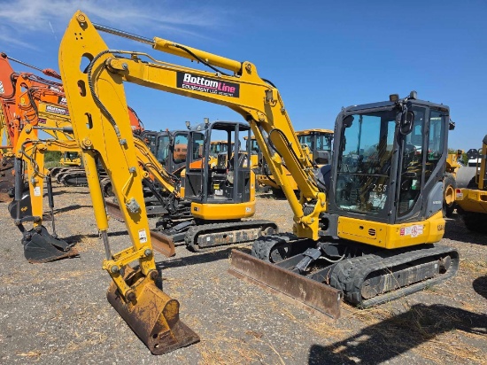 2024 KOBELCO SK55SRX-7 HYDRAULIC EXCAVATOR powered by Yanmar diesel engine, equipped with Cab, air,