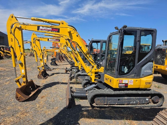 2024 KOBELCO SK55SRX-7 HYDRAULIC EXCAVATOR powered by Yanmar diesel engine, equipped with Cab, air,