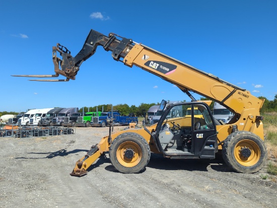2019 CAT TL1255D TELESCOPIC FORKLIFT SN:ML701617 4x4, powered by Cat diesel engine, equipped with