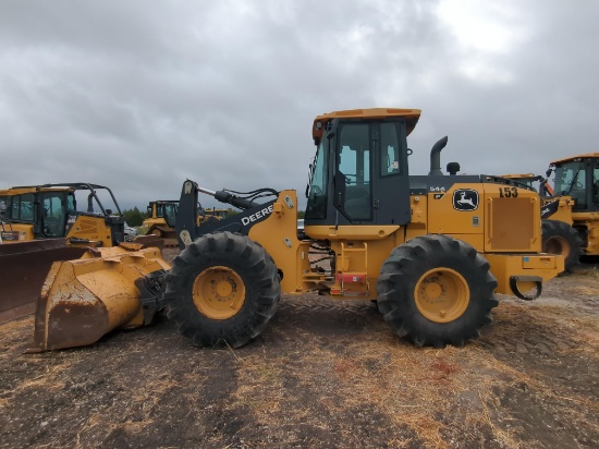 2022 JOHN DEERE 544P RUBBER TIRED LOADER SN:LZ14106 powered by John Deere diesel engine, equipped