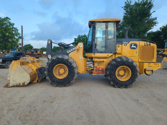 2022 JOHN DEERE 544P RUBBER TIRED LOADER SN:LZ14112 powered by John Deere diesel engine, equipped
