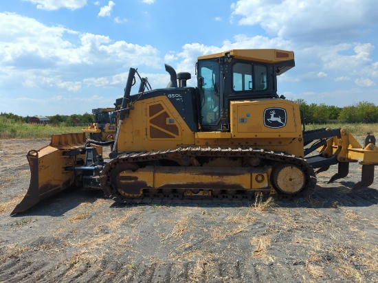 2021 JOHN DEERE 850LWT CRAWLER TRACTOR SN:VMF398538 powered by John Deere 9.0L diesel engine,