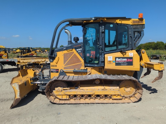 2024 JOHN DEERE 650PLGP CRAWLER TRACTOR powered by John Deere diesel engine, 100hp, equipped with
