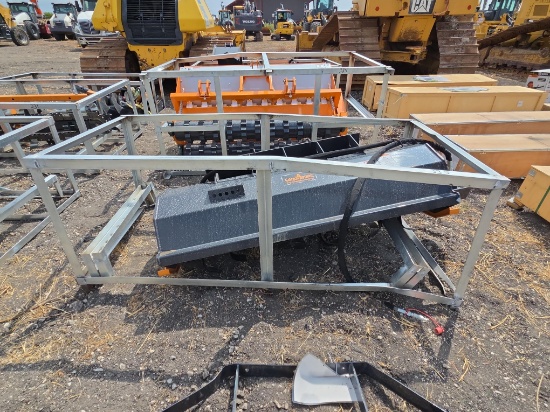 NEW LANDHONOR SRT-12-66W ROTARY TILLER SKID STEER ATTACHMENT