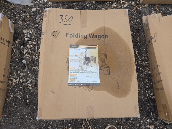 NEW LANDHONOR LHR-WCF330A 330LBS FOLDING WAGON NEW SUPPORT EQUIPMENT