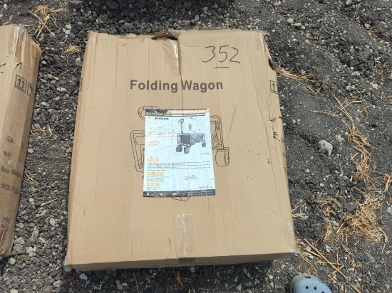 NEW LANDHONOR LHR-WCF330A 330LBS FOLDING WAGON NEW SUPPORT EQUIPMENT