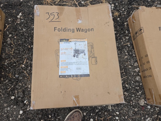 NEW LANDHONOR LHR-WCF330A 330LBS FOLDING WAGON NEW SUPPORT EQUIPMENT