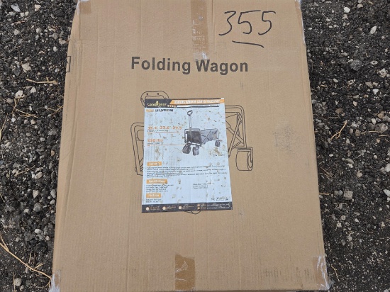 NEW LANDHONOR LHR-WCF330A 330LBS FOLDING WAGON NEW SUPPORT EQUIPMENT