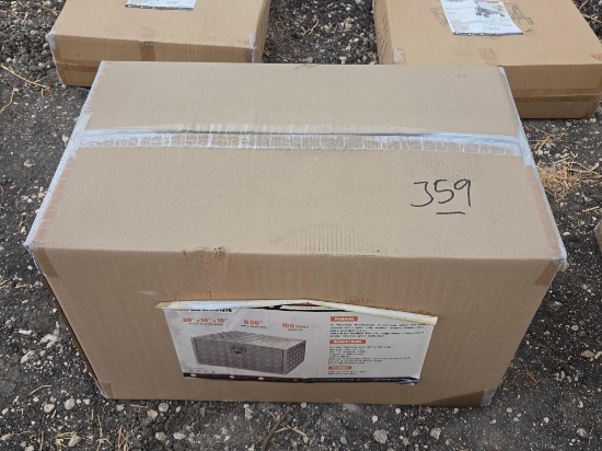 NEW LANDHONOR LHR-ATB181830 18IN. X 18IN. X 30IN. ALUMINUM TRUCK BED TOOL BOX NEW SUPPORT EQUIPMENT