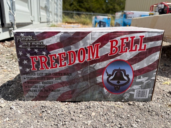 NEW CAST IRON FREEDOM / FARM BELL NEW SUPPORT EQUIPMENT