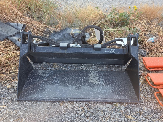 NEW WOLVERINE MCB-11-48W 48IN. COMBINATION BUCKET MINI TRACK LOADER ATTACHMENT