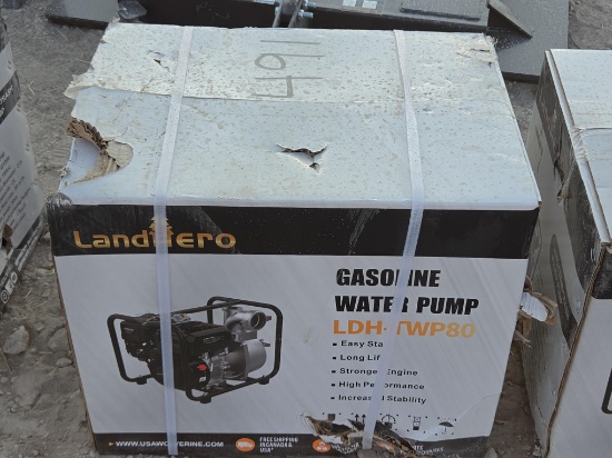 NEW LANDHERO LDH-TWP80 WATER PUMP NEW SUPPORT EQUIPMENT