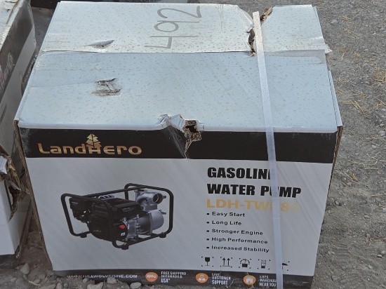 NEW LANDHERO LDH-TWP80 WATER PUMP NEW SUPPORT EQUIPMENT