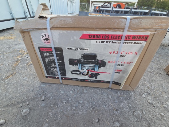 NEW ATS-EW13000 ELECTRIC WINCH NEW SUPPORT EQUIPMENT
