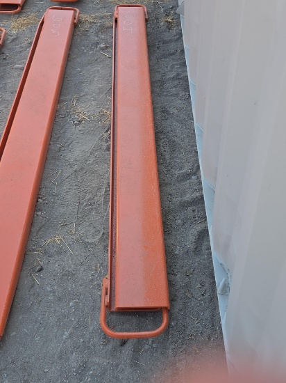 NEW WOLVERINE EX-66-78L 8FT. PALLET FORK EXTENSIONS SKID STEER ATTACHMENT