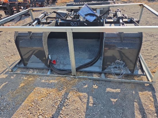 NEW WOLVERINE GB-11-72W 72IN. GRAPPLE BUCKET SKID STEER ATTACHMENT