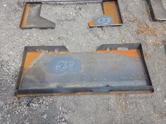 NEW WOLVERINE QMP3-16-6T 1/4IN. UNIVERSAL QUICK ATTACH MOUNT PLATE SKID STEER ATTACHMENT