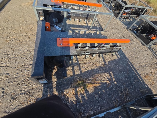 NEW WOLVERINE TCR-12-48H 48IN. TRENCHER SKID STEER ATTACHMENT