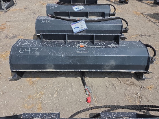 NEW WOLVERINE TL-12-72W 72IN. TILLER SKID STEER ATTACHMENT