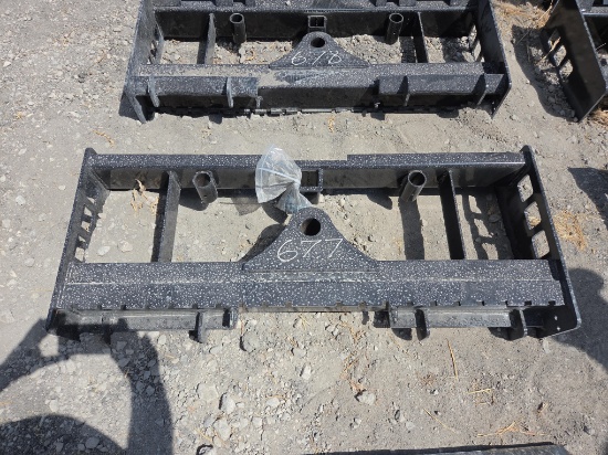 NEW WOLVERINE PFF3-13-45W PALLET FORK FRAME SKID STEER ATTACHMENT
