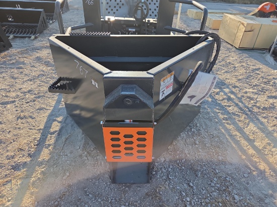 NEW WOLVERINE CCT-11-148V CONCRETE CHUTER SKID STEER ATTACHMENT