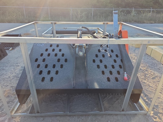 NEW WOLVERINE CLM72 LANDSCAPE RAKE SKID STEER ATTACHMENT