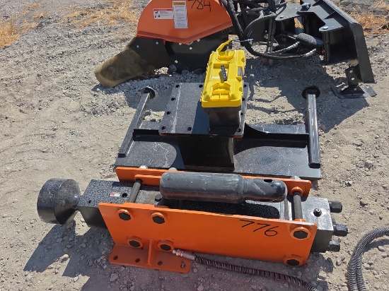 NEW WOLVERINE PD-12-08D POST DRIVER SKID STEER ATTACHMENT