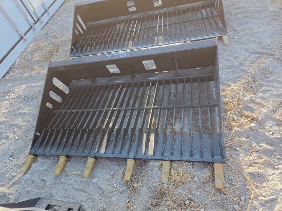 NEW WOLVERINE RSB66 SCREENING SHOVEL SKID STEER ATTACHMENT