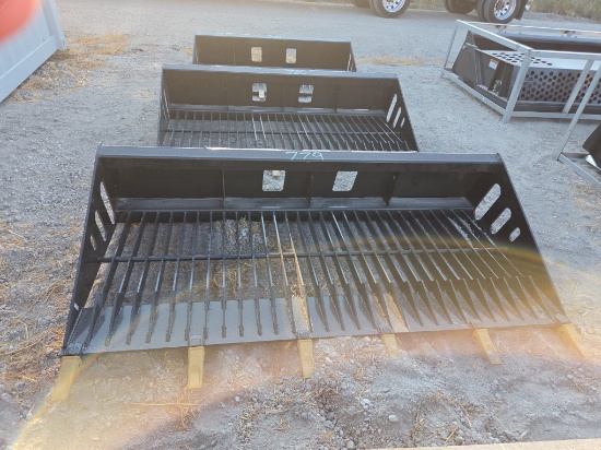NEW WOLVERINE RSB84 SCREENING SHOVEL SKID STEER ATTACHMENT