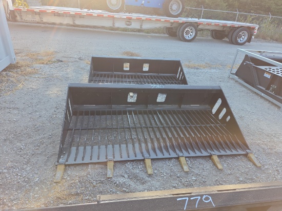 NEW WOLVERINE RSB78 SCREENING SHOVEL SKID STEER ATTACHMENT