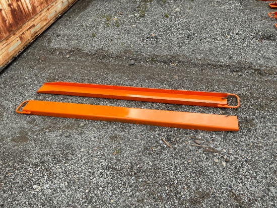 NEW WOLVERINE EX-66-84L 6FT. PALLET FORK EXTENSIONS SKID STEER ATTACHMENT