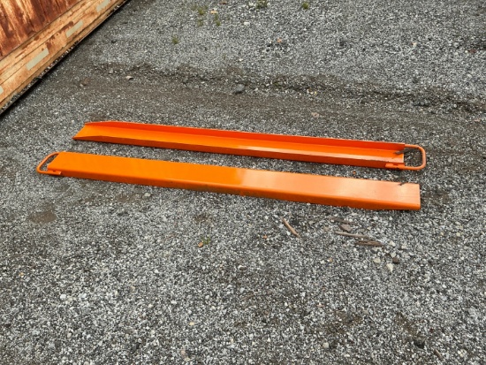 NEW WOLVERINE EX-66-84L 6FT. PALLET FORK EXTENSIONS SKID STEER ATTACHMENT