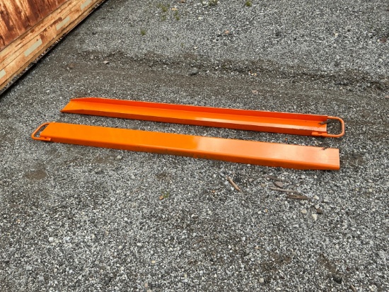 NEW WOLVERINE EX-66-84L 6FT. PALLET FORK EXTENSIONS SKID STEER ATTACHMENT