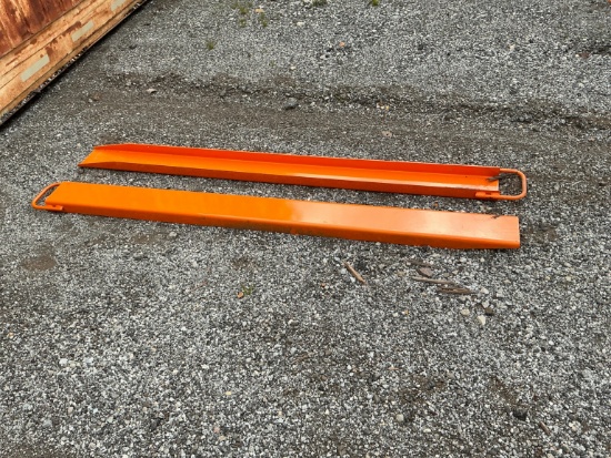 NEW WOLVERINE EX-66-84L 6FT. PALLET FORK EXTENSIONS SKID STEER ATTACHMENT
