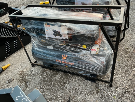 NEW LANDHONOR LDH-GAC40Y 40 GALLON AIR COMPRESSOR NEW SUPPORT EQUIPMENT truck mount.