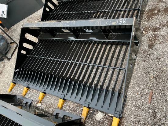 NEW WOLVERINE RSB72 SCREENING SHOVEL SKID STEER ATTACHMENT