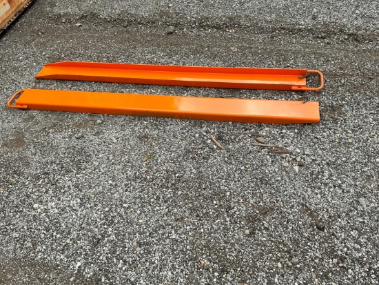 NEW WOLVERINE EX-66-84L 6FT. PALLET FORK EXTENSIONS SKID STEER ATTACHMENT